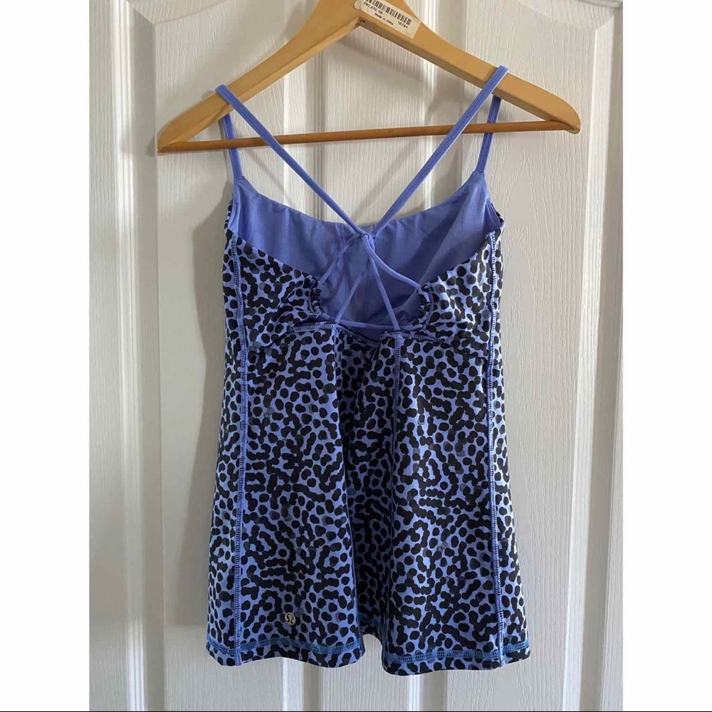 Lululemon Athletica Spotted Tank top Sz 8